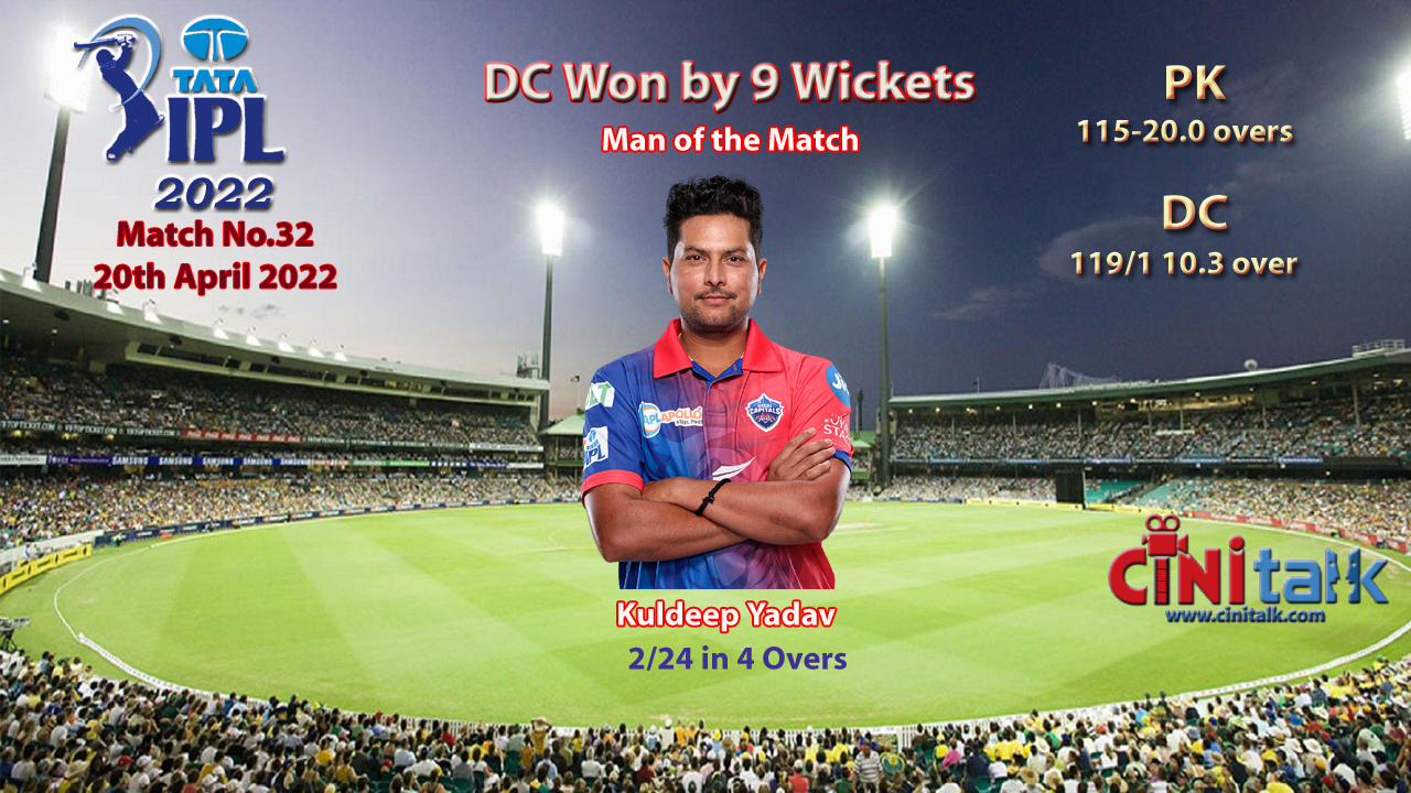 DC VS PK, IPL2022, Cini Talk